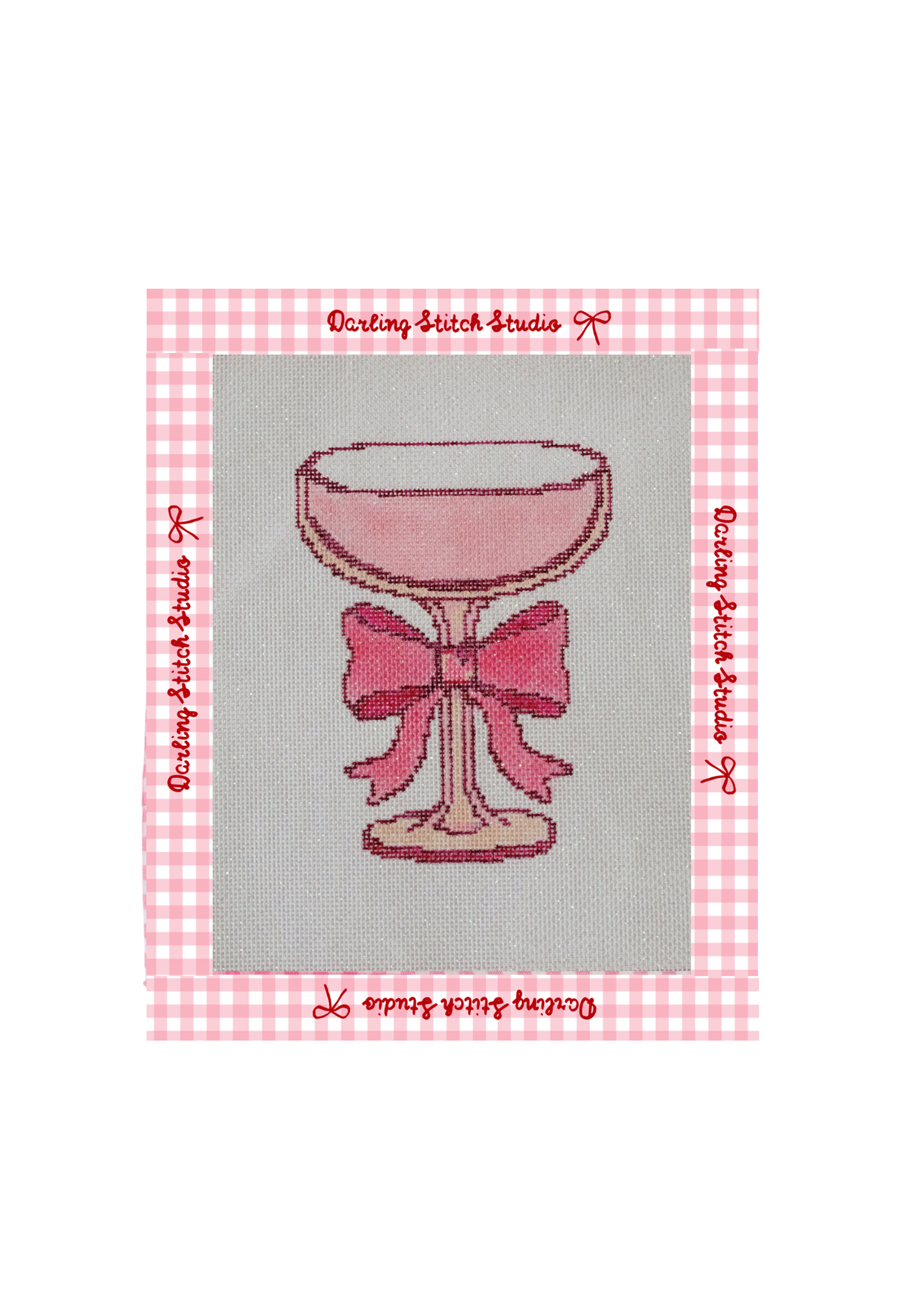 Pink Bow Martini